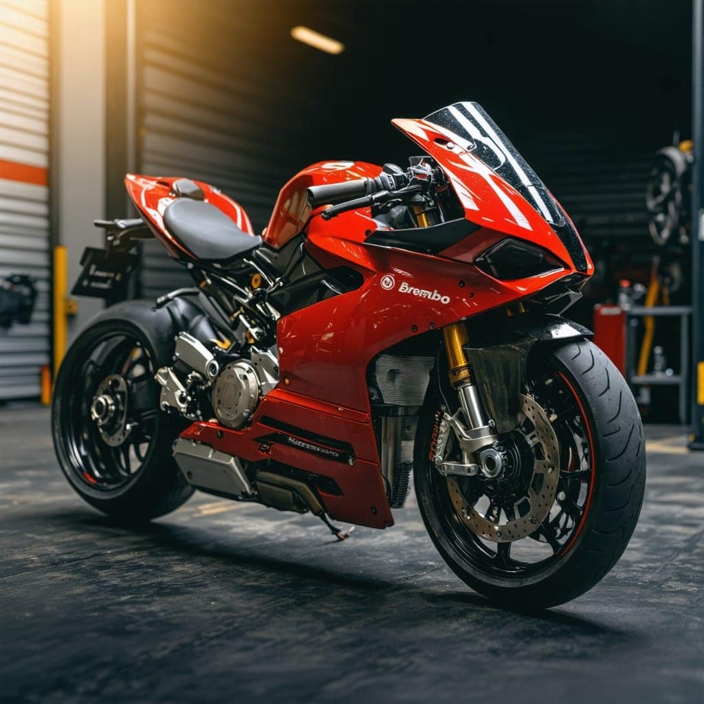 Brembo Hyction Ducati Superleggera frenata moto - Brembo rivoluziona la frenata con il disco Hyction sulla Ducati Superleggera V4 - guida 1774903855407