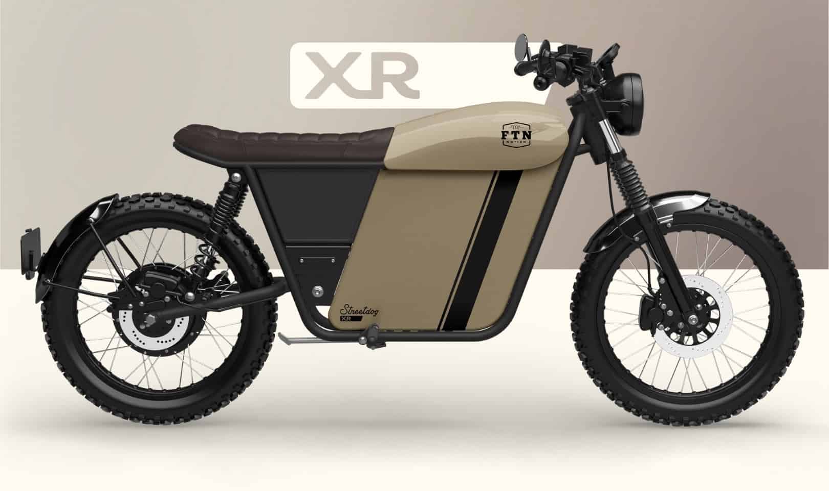 FTN Motion Streetdog XR: la moto elettrica rétro ideale per la città