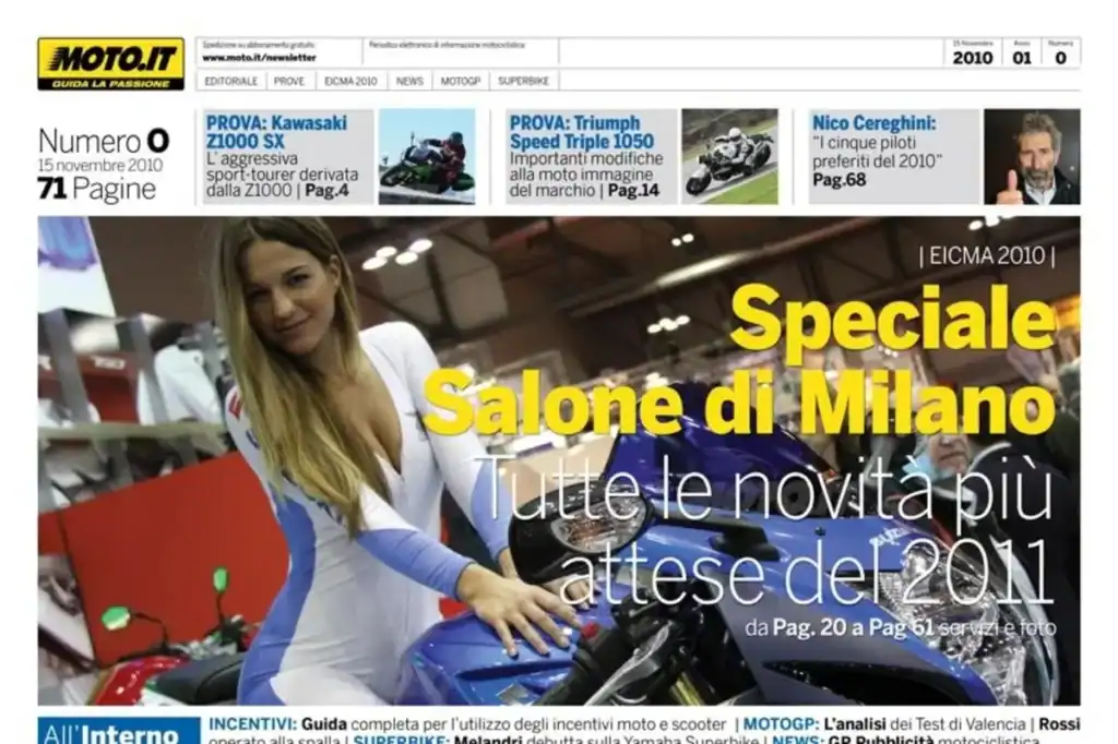 Magazine Moto.it moto - Scopri il Magazine Moto.it: Novità e Approfondimenti Settimanali - guida 1784451006095